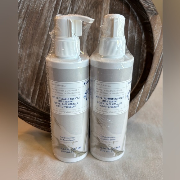 Korres Other - Korres Multi-Vitamin Milk Serum Duo • Skincare Bundle • Moisturizer • Soft Skin